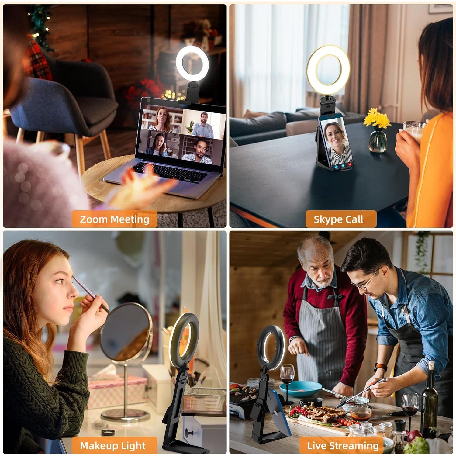 Anillo de Luz LED Evershop 12.7 cm para Videoconferencias