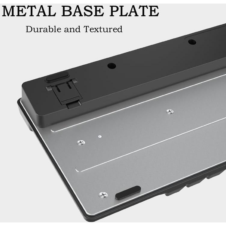 Teclado Membrana Ajazz AF981 99 Teclas Retroiluminado Negro