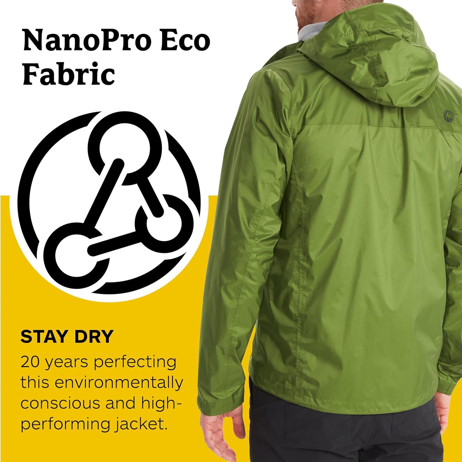 Chaqueta de Lluvia Impermeable Marmot PreCip Eco Hombre 1X