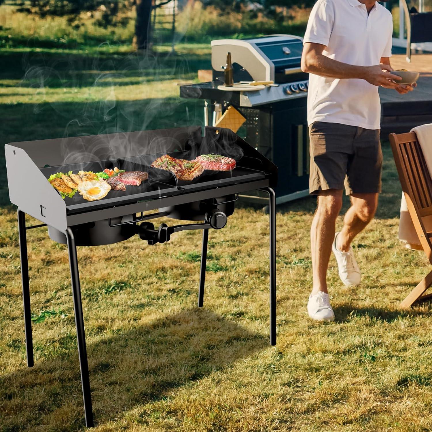 Sartén Plancha DcYourHome 40.64 cm x 35.56 cm para Camp Chef