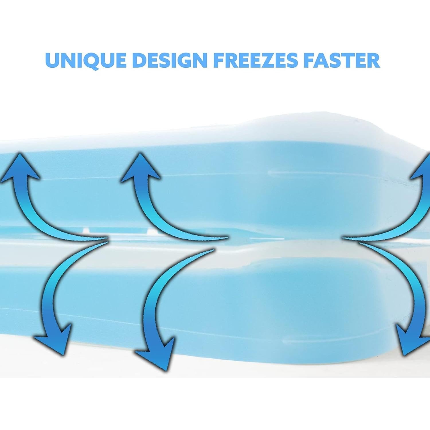 Paquete de Hielo Reutilizable Kona Azul 1.81kg - Enfriamiento Duradero