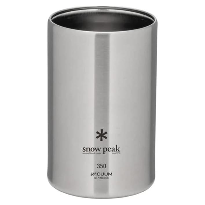 Enfriador de Latas Snow Peak 350ml Acero Inoxidable Aislamiento