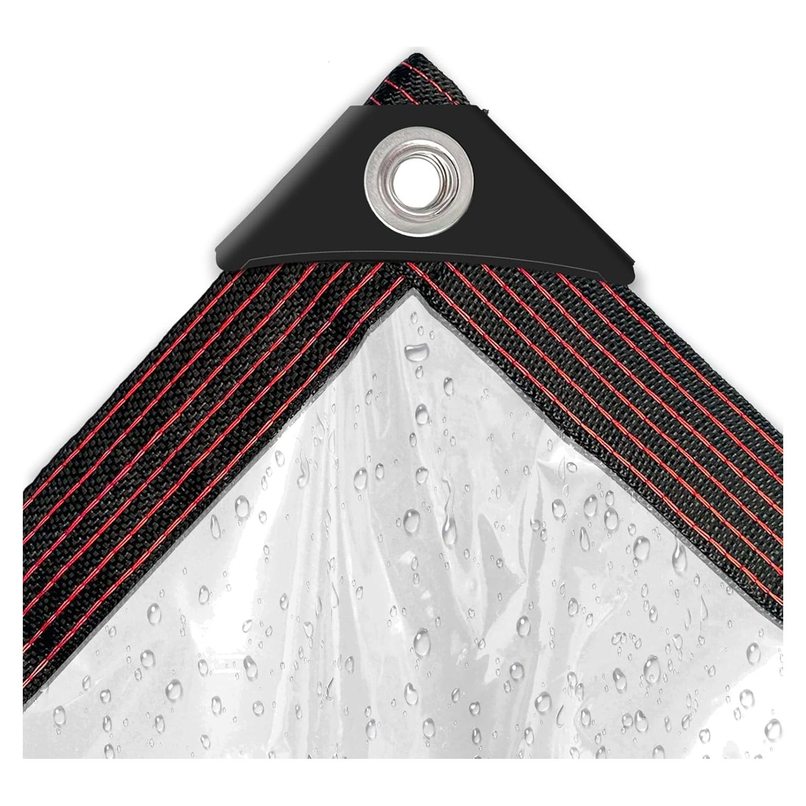 Lona Transparente Impermeable YuayiJubil 1.22x1.83m para Jardín