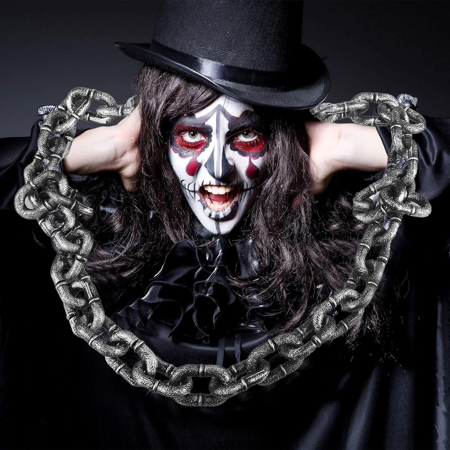 Cadenas de Halloween Haconba 2 Piezas 1.8m Decorativas