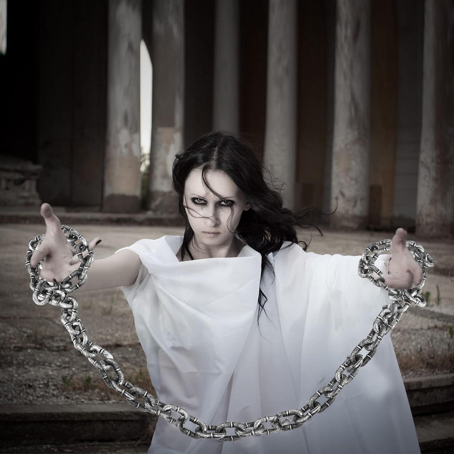 Cadenas de Halloween Haconba 2 Piezas 1.8m Decorativas