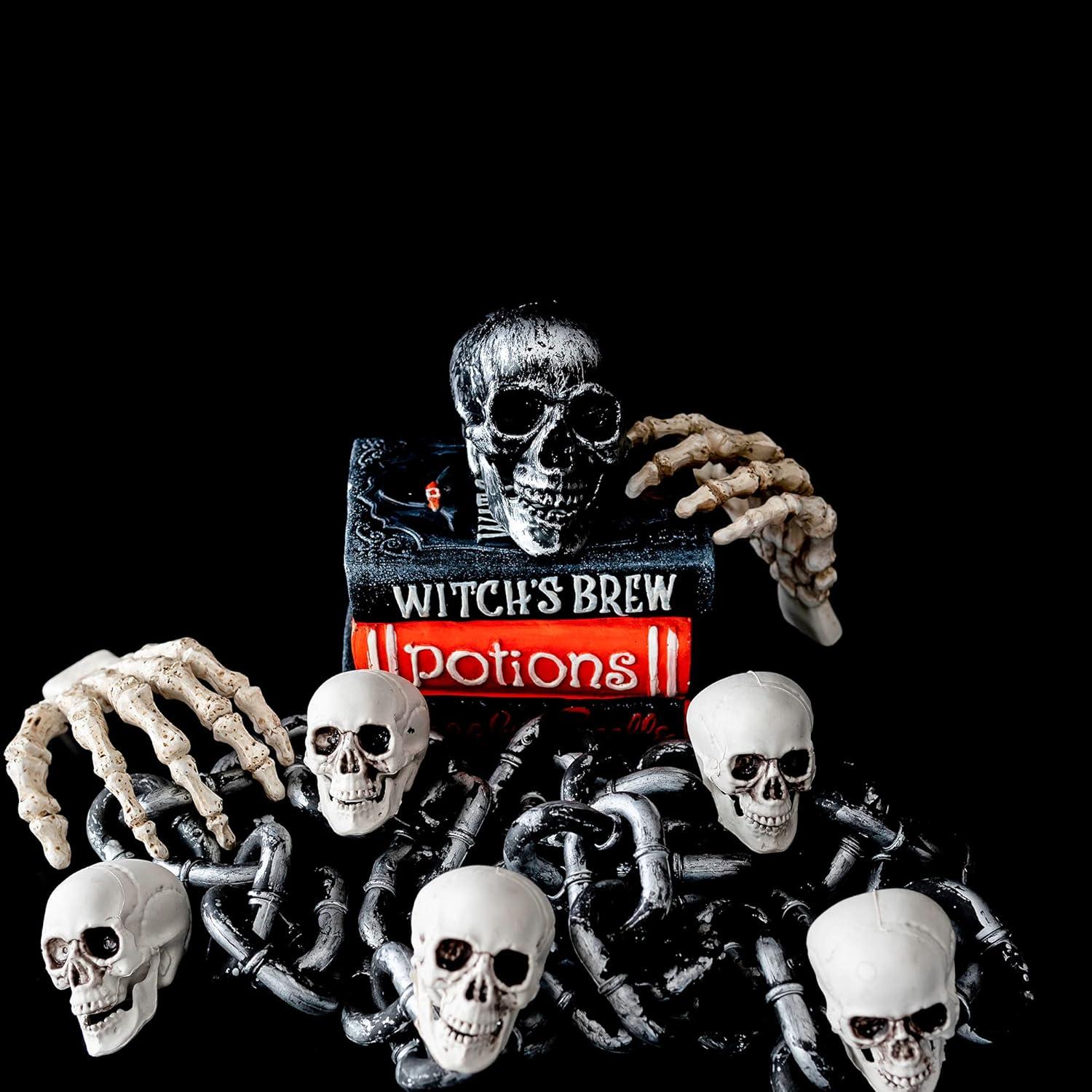 Cadenas de Halloween Haconba 2 Piezas 1.8m Decorativas