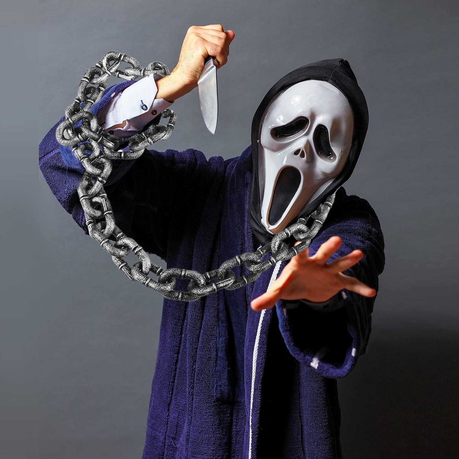 Cadenas de Halloween Haconba 2 Piezas 1.8m Decorativas