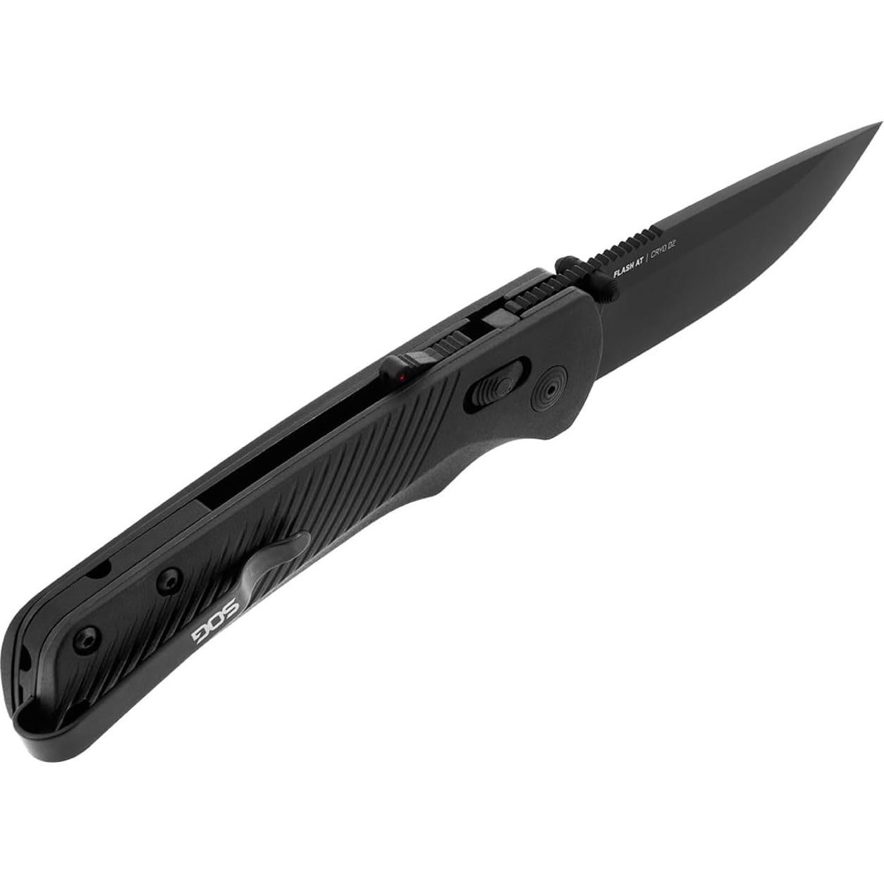 Cuchillo Plegable SOG Flash AT - Hoja D2 8.76 cm, Ergonomía