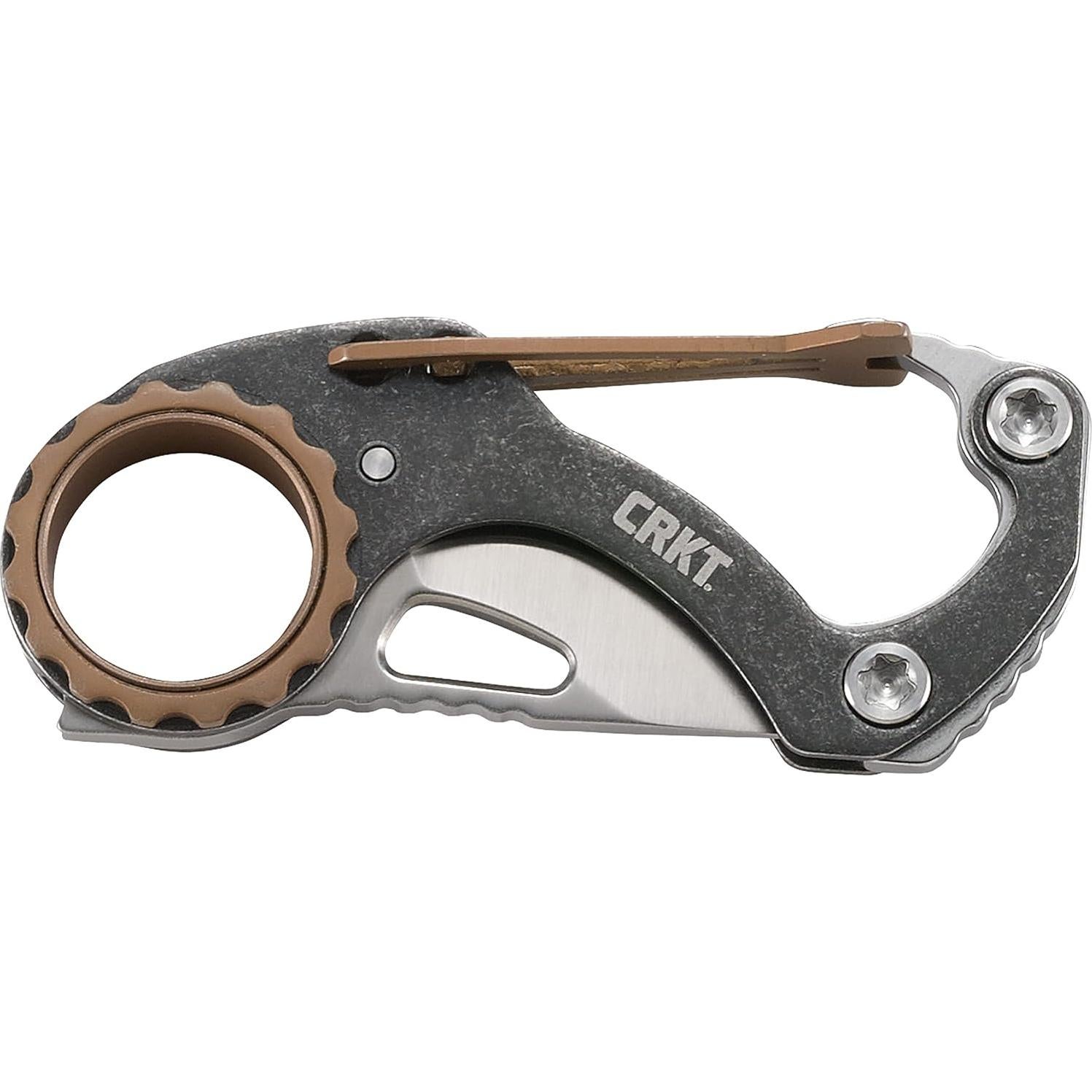 Cuchillo de Bolsillo CRKT Compano 9082, Hoja 36 mm, Mosquetón