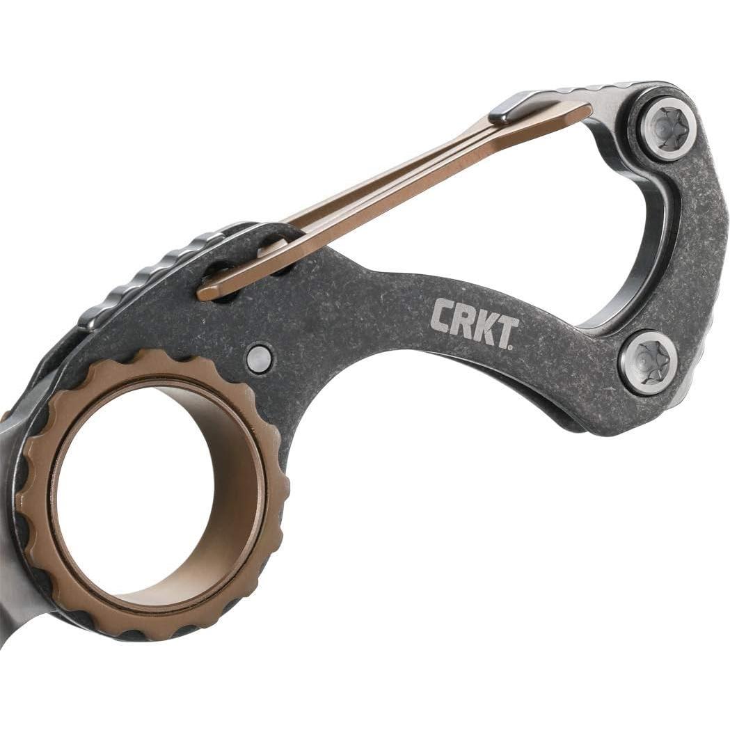 Cuchillo de Bolsillo CRKT Compano 9082, Hoja 36 mm, Mosquetón