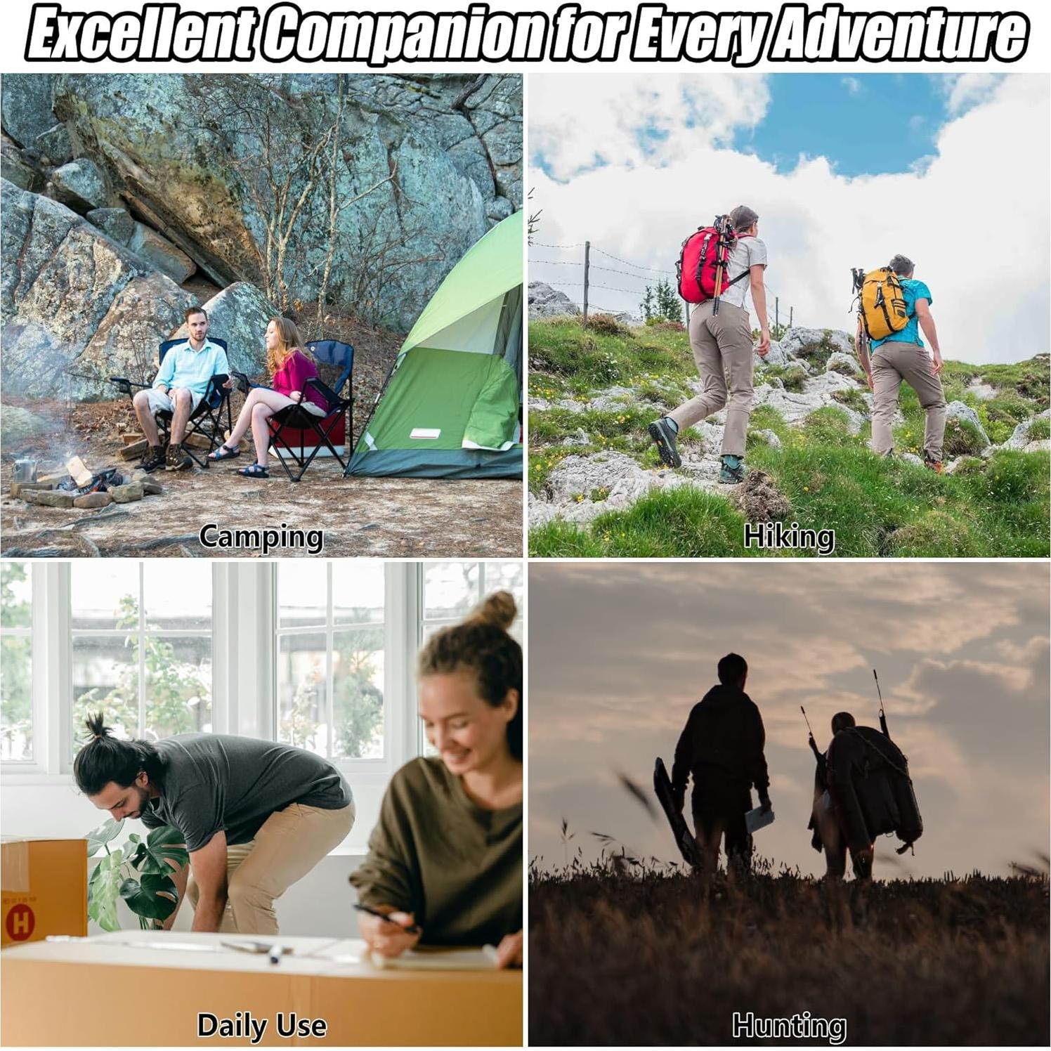 Cuchillo Plegable FLISSA EDC, Hoja D2 8.1 cm, Mango G10 Negro