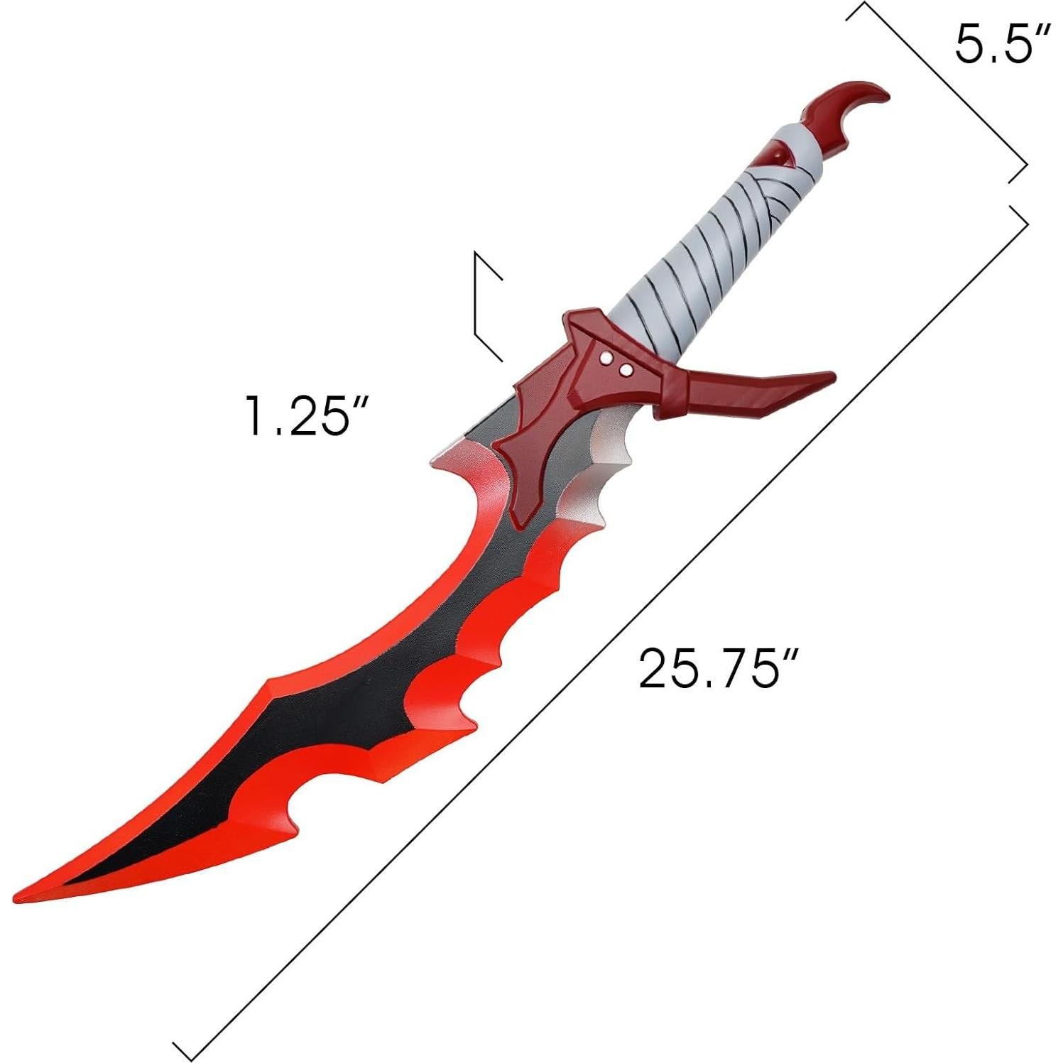 Daga Caballero Réplica de Espuma Munetoshi 65 cm Cosplay