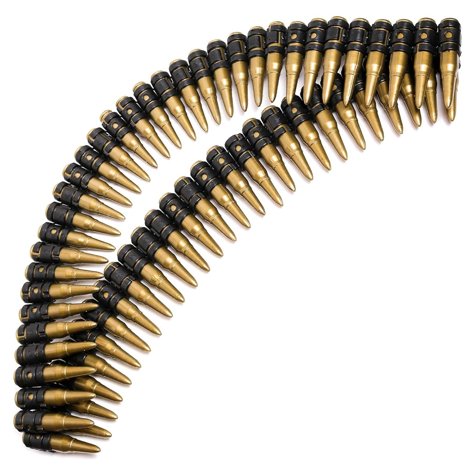 Cinturón de Balas Falsas Skeleteen 152 cm Accesorios Disfraz