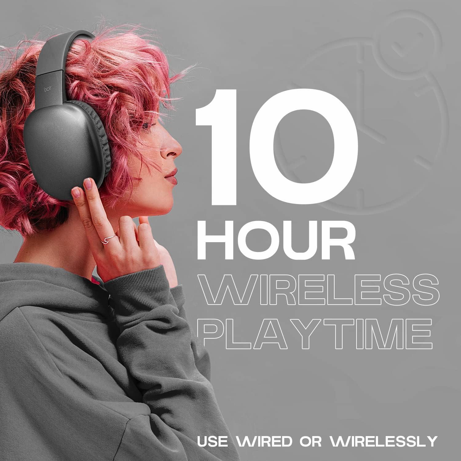 Auriculares Inalámbricos iJoy Ultra Bluetooth con Micrófono - 10h Reproducción