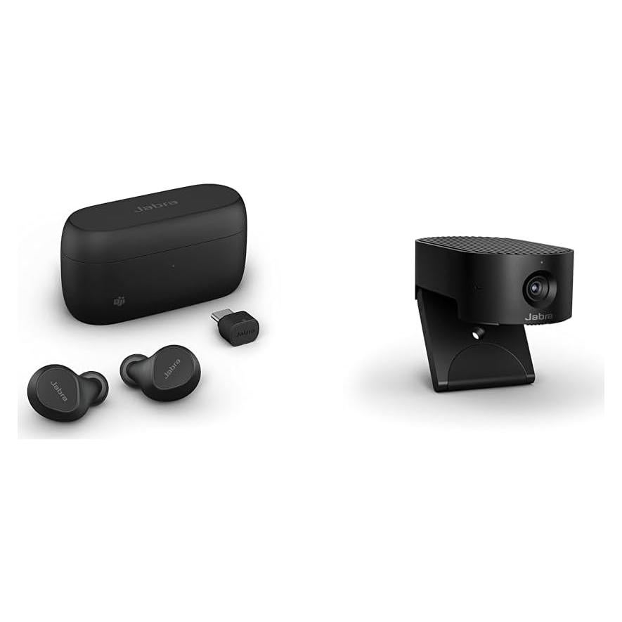 Auriculares Inalámbricos Jabra Evolve2 + Cámara PanaCast 20 4K
