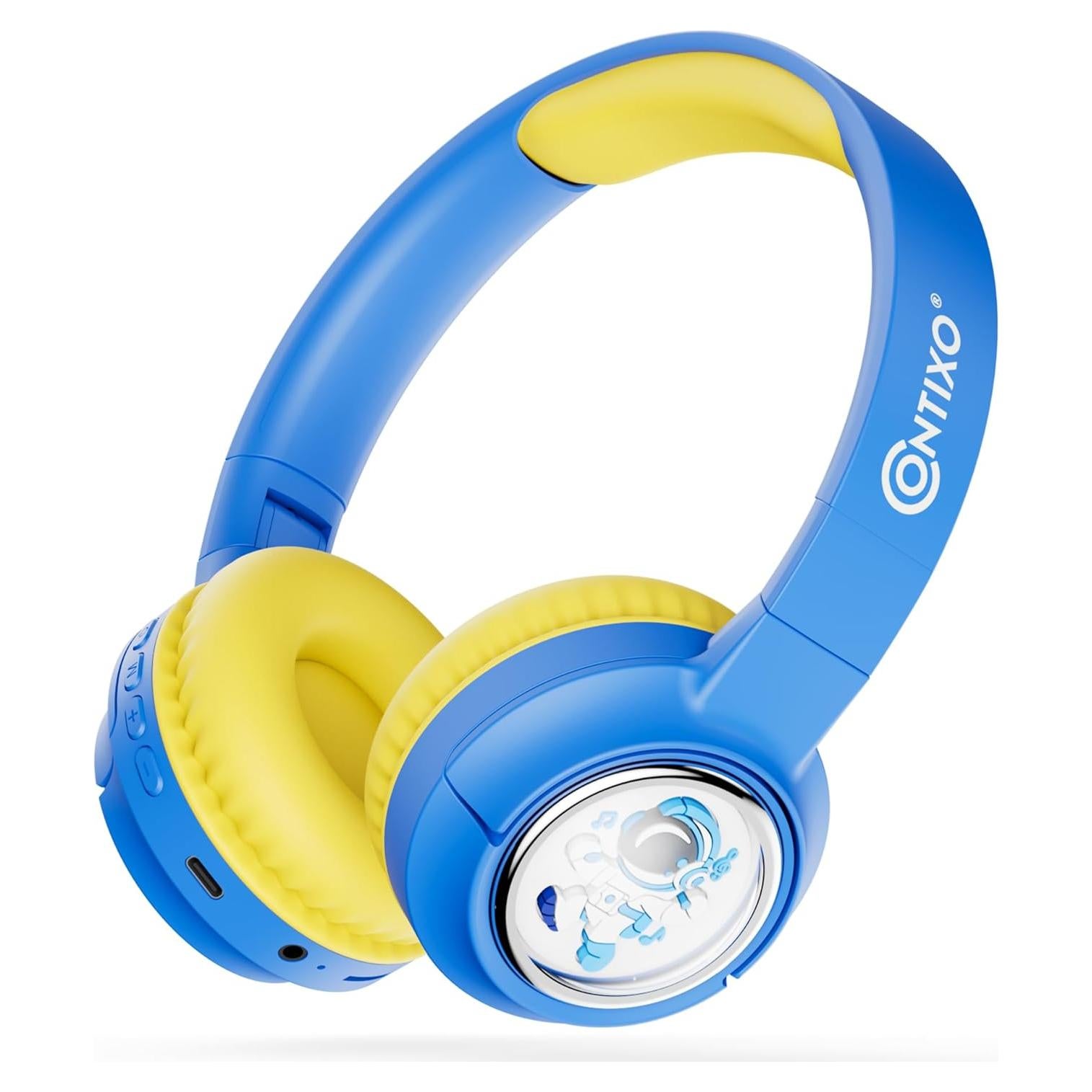 Auriculares Bluetooth Contixo KB6 Niños Azul Inalámbricos 85dB