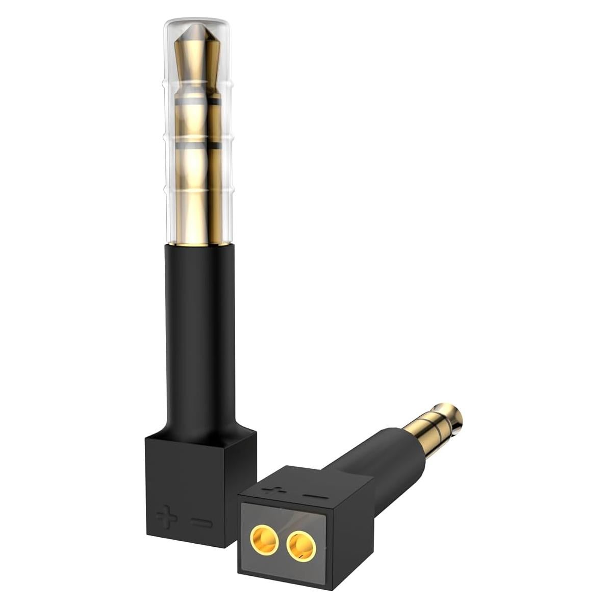 Adaptador de Auriculares MMCX Femenino a 3.5mm Masculino