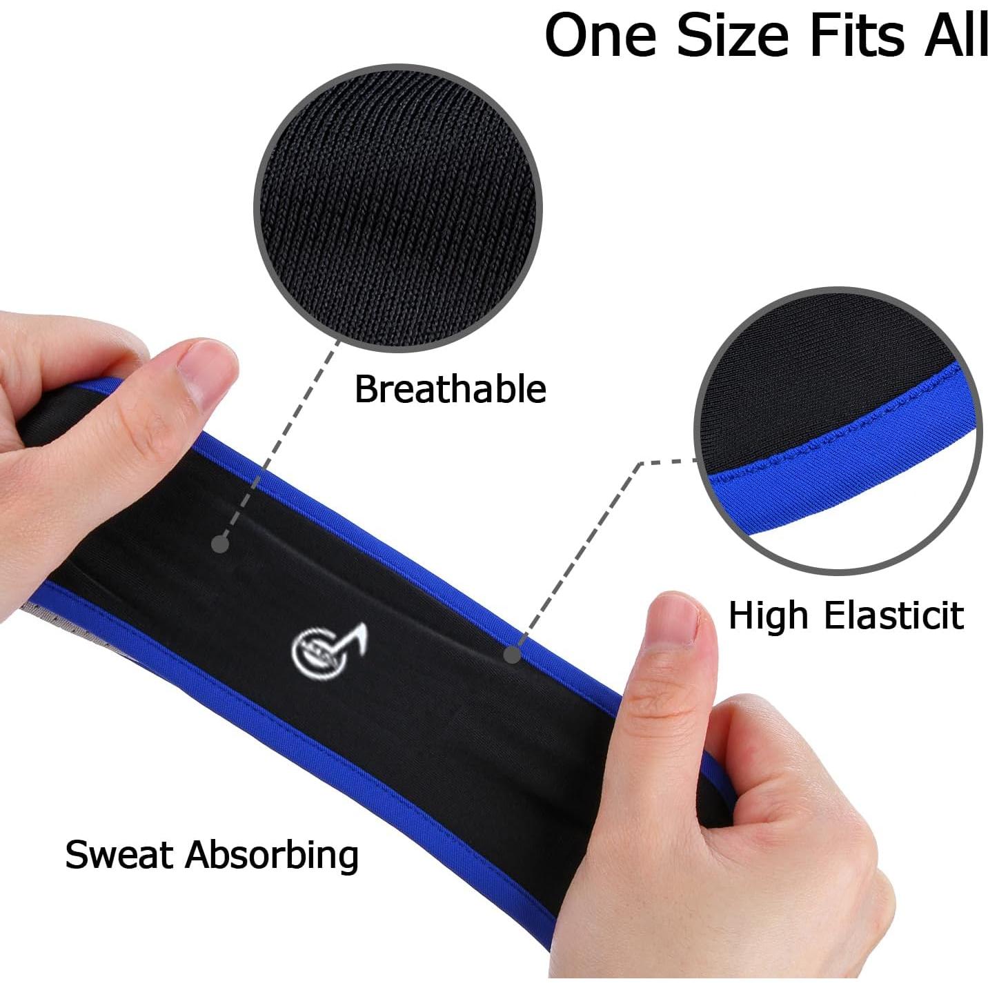 Auriculares para dormir MMUSS SHStereo 2024 Azul con altavoces delgados