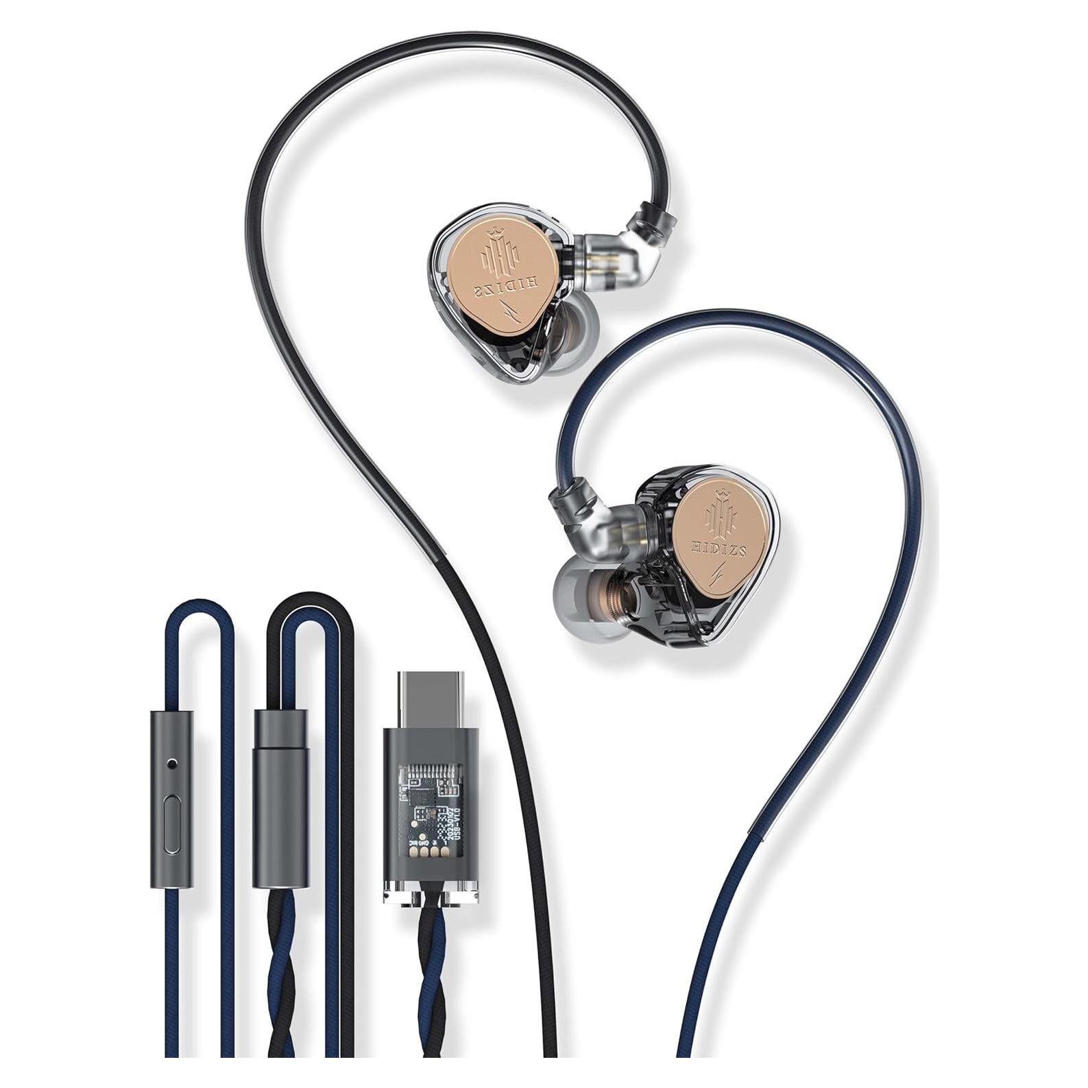 Auriculares Intrauditivos ST2 Pro HIDIZS USB-C HiFi 10mm