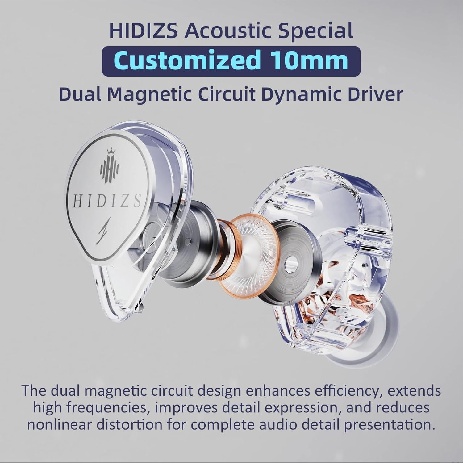 Auriculares Intrauditivos ST2 Pro HIDIZS USB-C HiFi 10mm