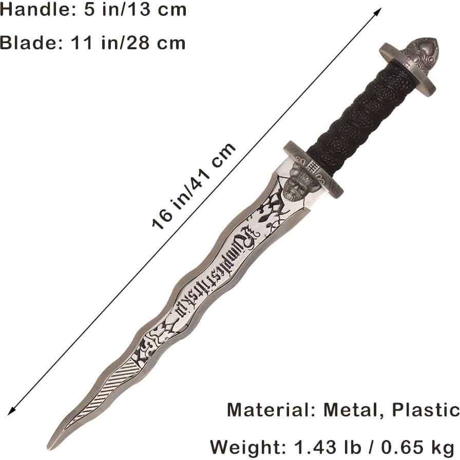 Espada Rumpelstiltskin COSWOR 40,64 cm para Cosplay