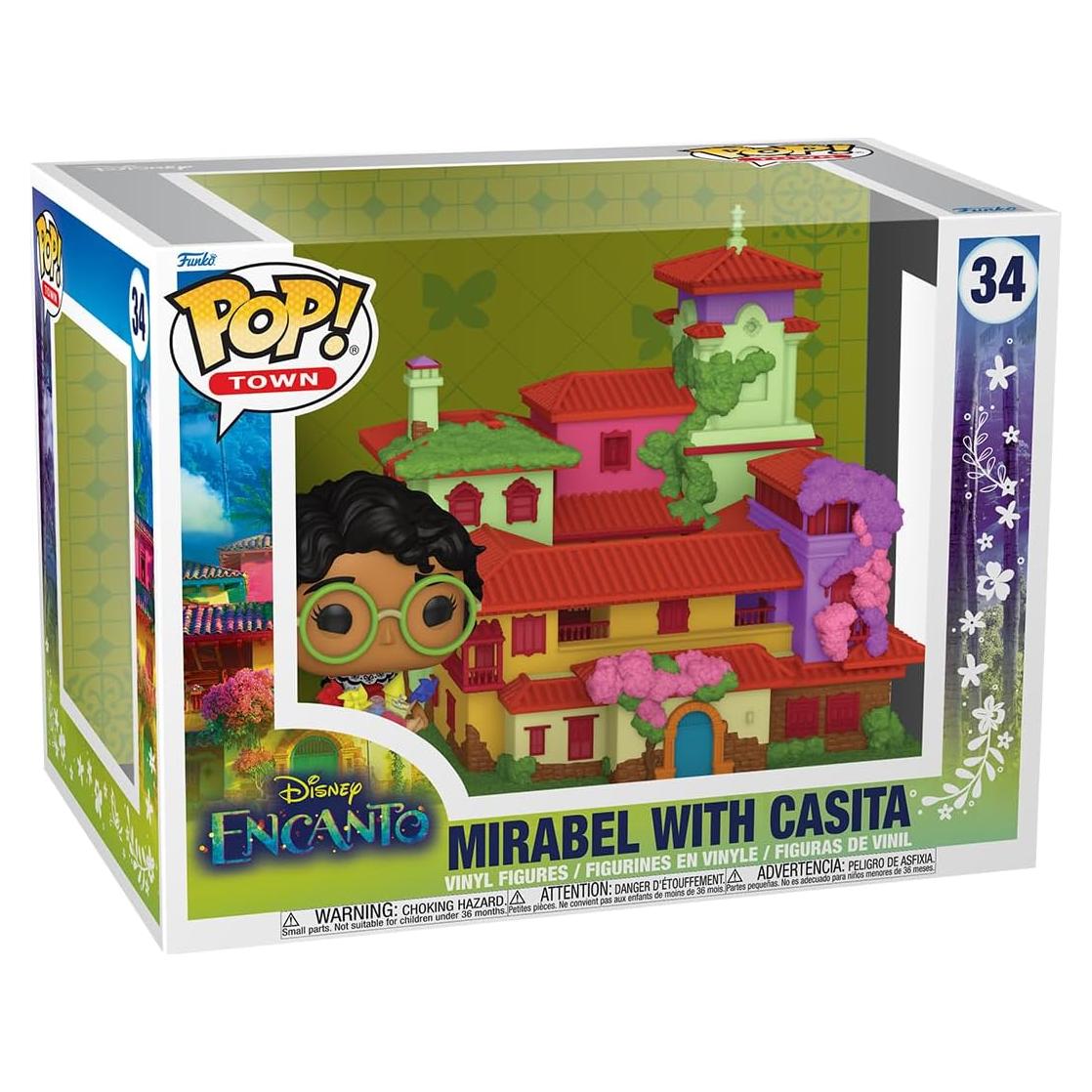 Figura Funko POP! Towns Encanto Casita Mirabel 10.5 cm