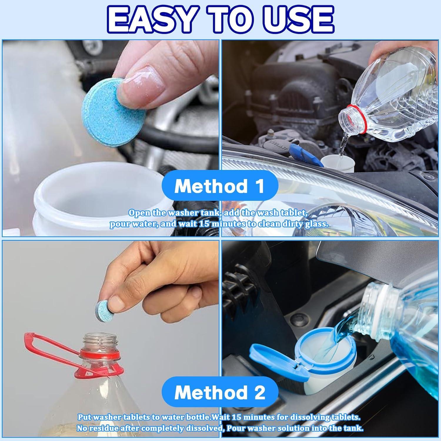 Tabletas Limpiaparabrisas Vigorder 100 Piezas 3.785L