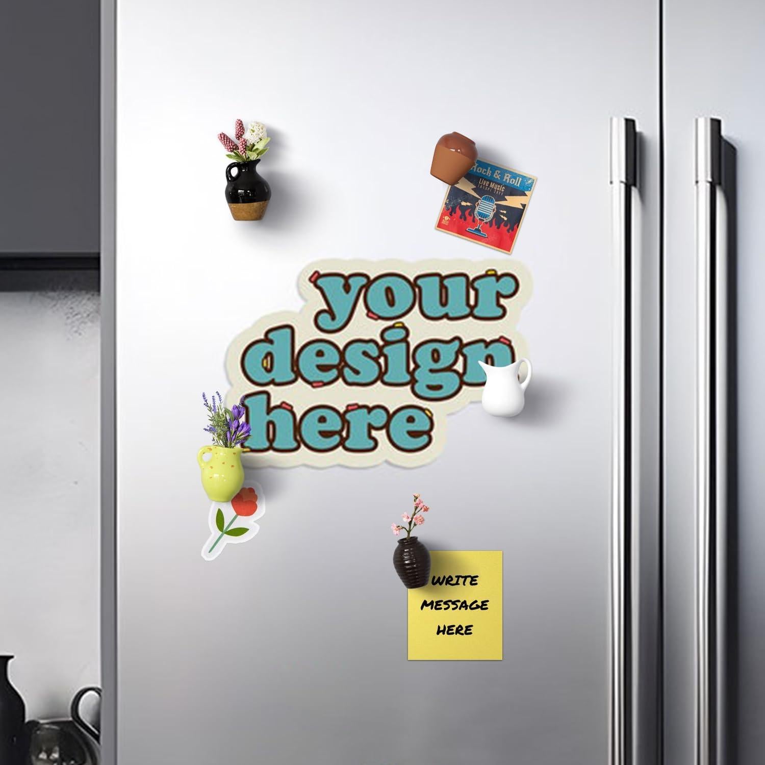 Imanes de Cerámica Mini Jarrón Cacukap - Paquete de 5