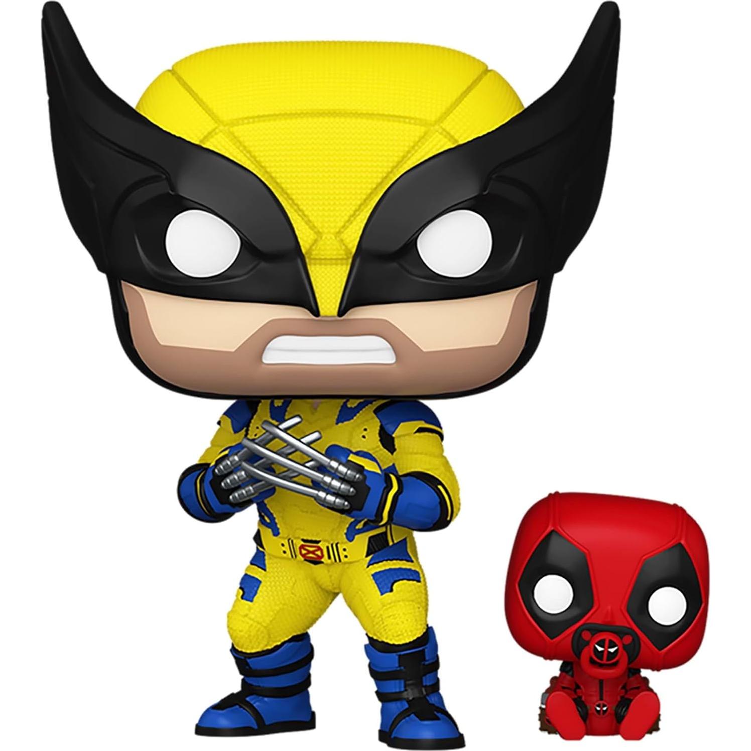 Figura Funko Pop! Wolverine con Babypool - 9.5 cm - Coleccionable