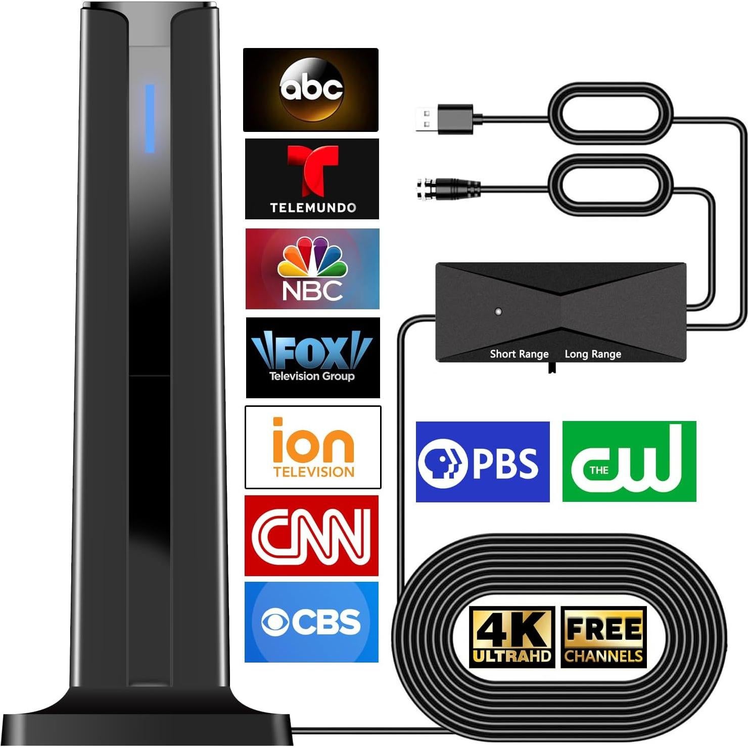 Antena Digital Interior ATVFuture 2025 HD 4K 1080p 360°