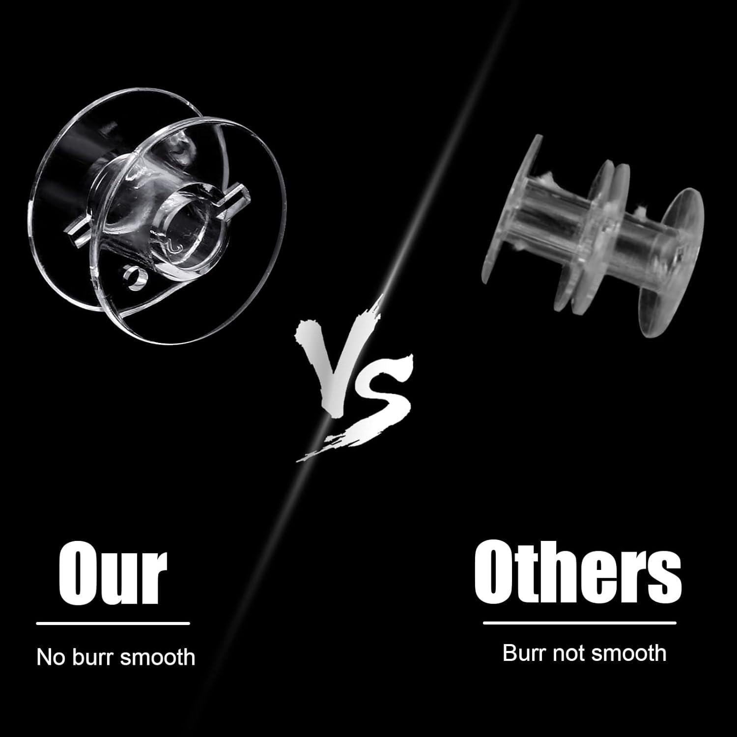 50 Bobinas de Plástico para Máquina de Coser Joyberg - Estándar