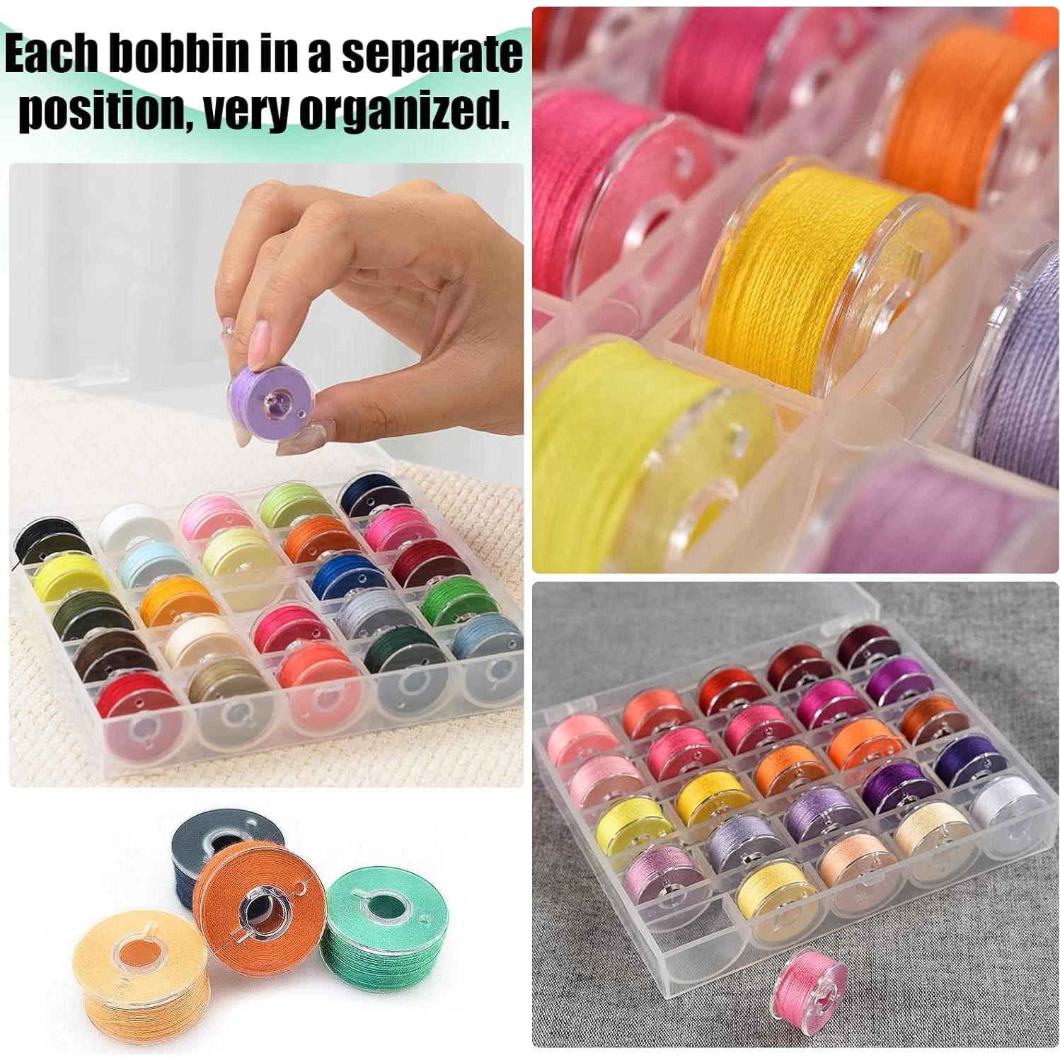 50 Bobinas de Plástico para Máquina de Coser Joyberg - Estándar