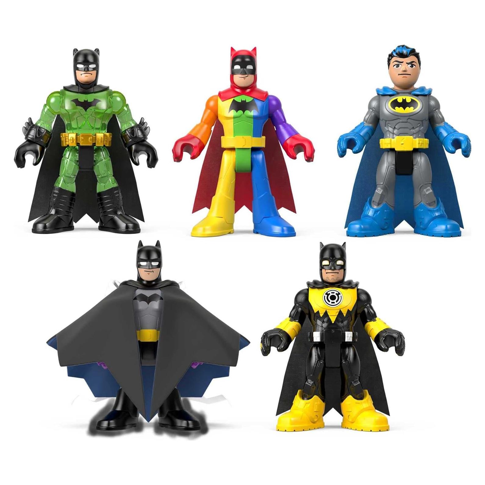 Figuras Batman 80 Aniversario Fisher-Price Imaginext 5 Piezas