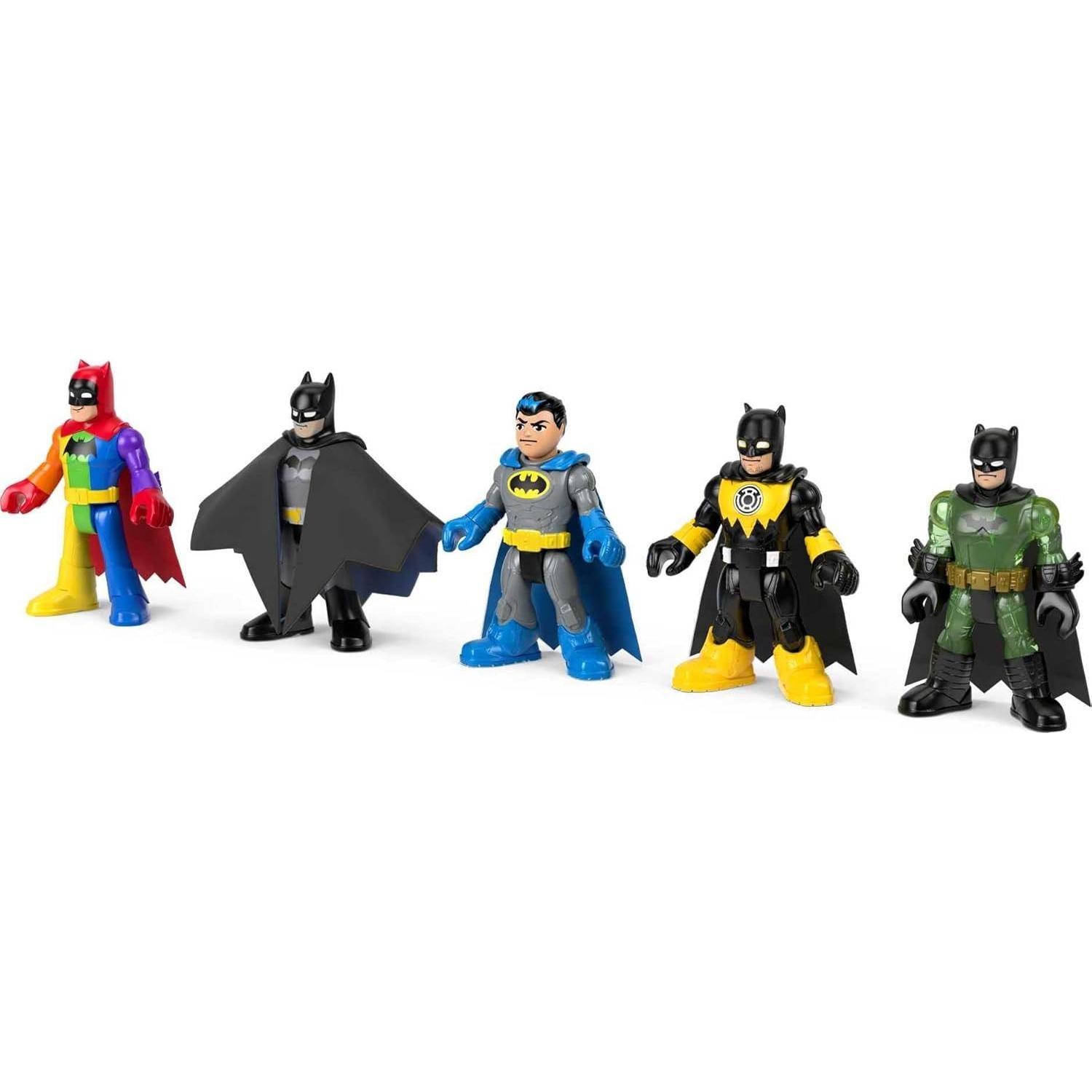 Figuras Batman 80 Aniversario Fisher-Price Imaginext 5 Piezas