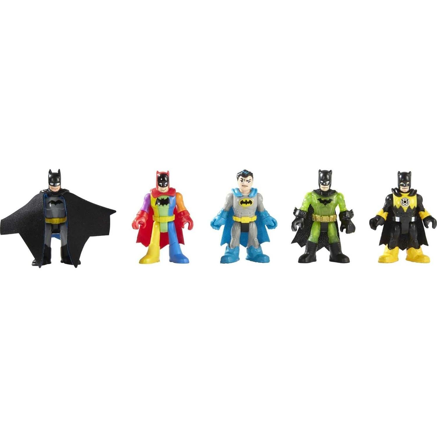 Figuras Batman 80 Aniversario Fisher-Price Imaginext 5 Piezas