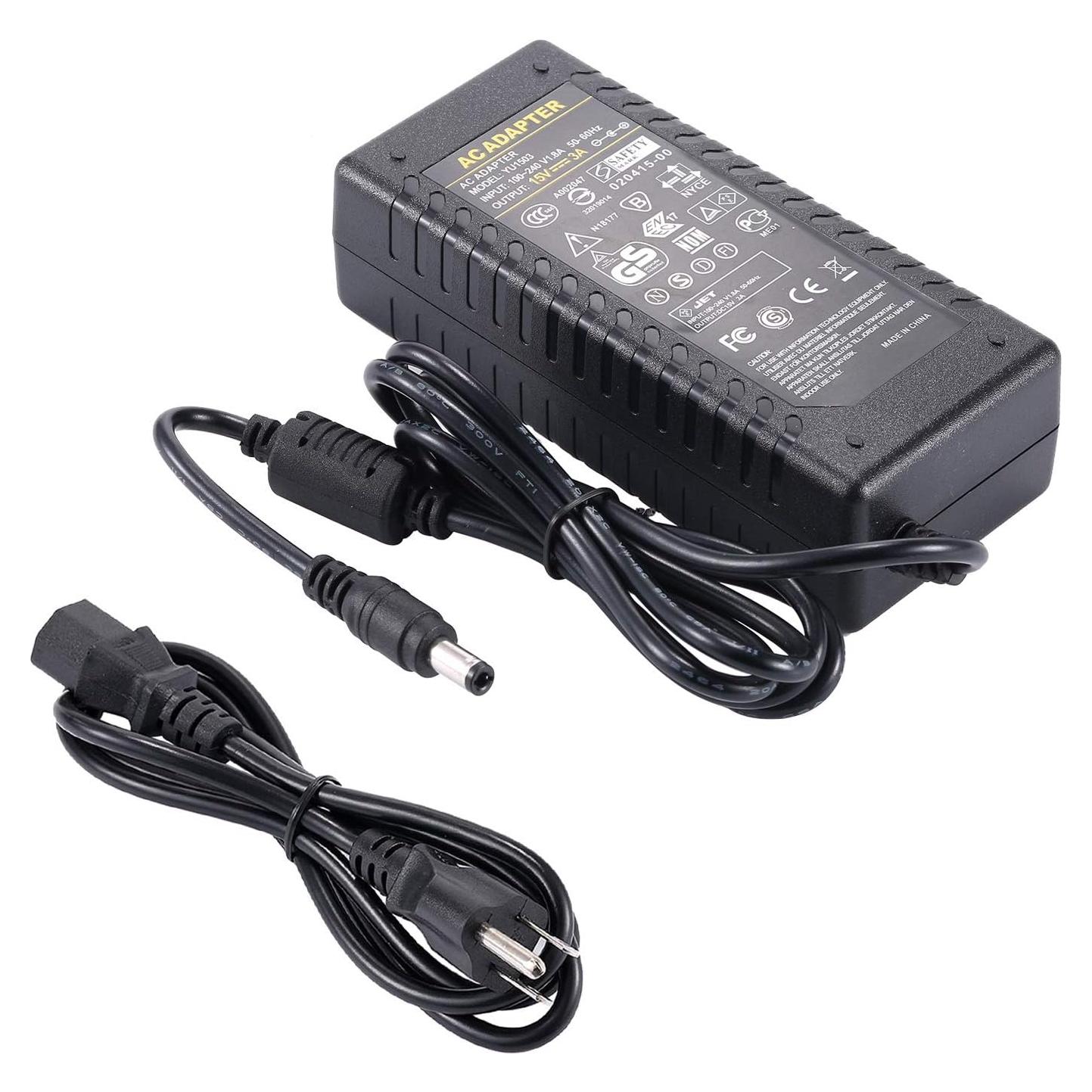 Fuente de Alimentación COOLM 15V 3A AC 100-240V DC 45W