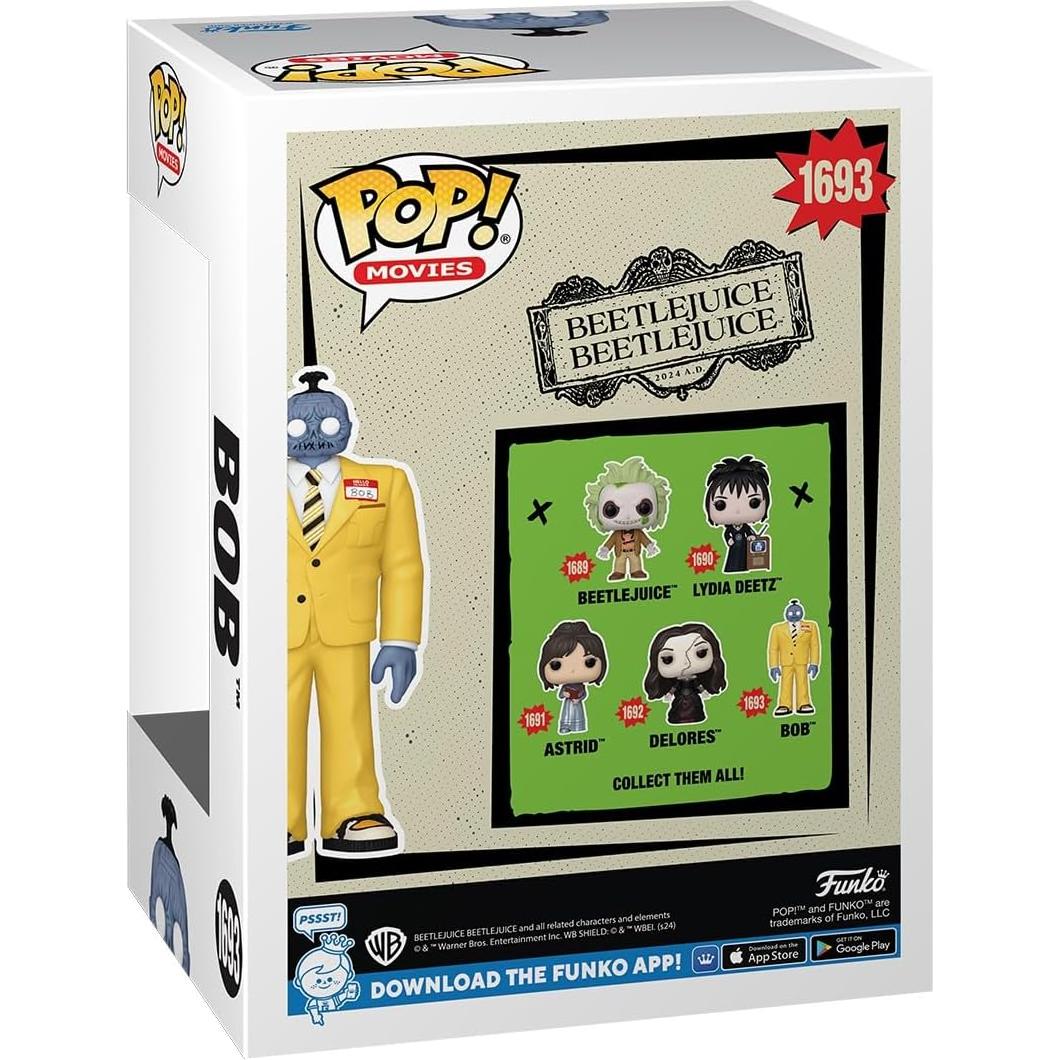 Figura Coleccionable Funko Pop Beetlejuice Bob 11.43 cm