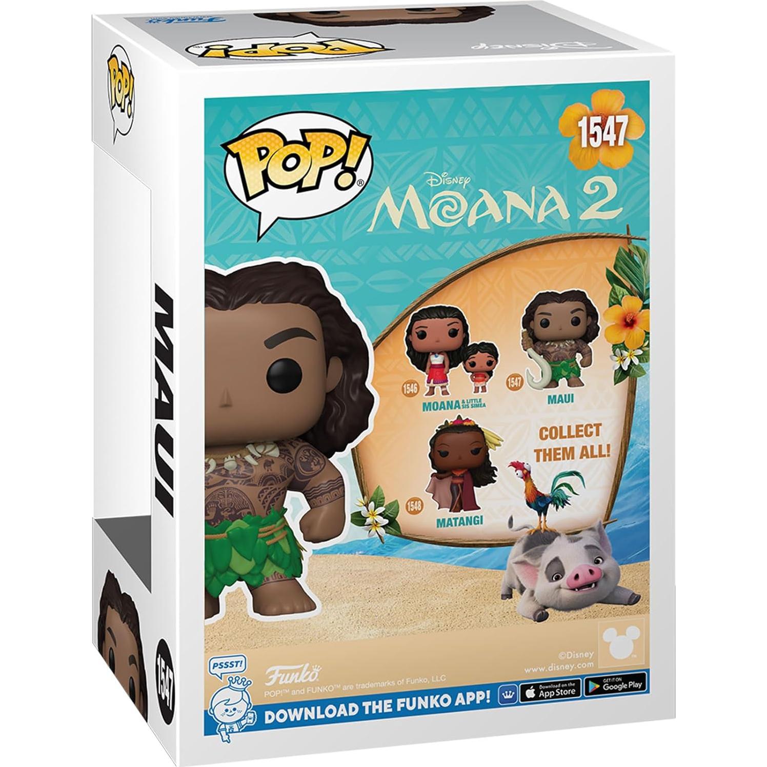 Funko POP Maui Moana 2 Figura Coleccionable 11.68 cm