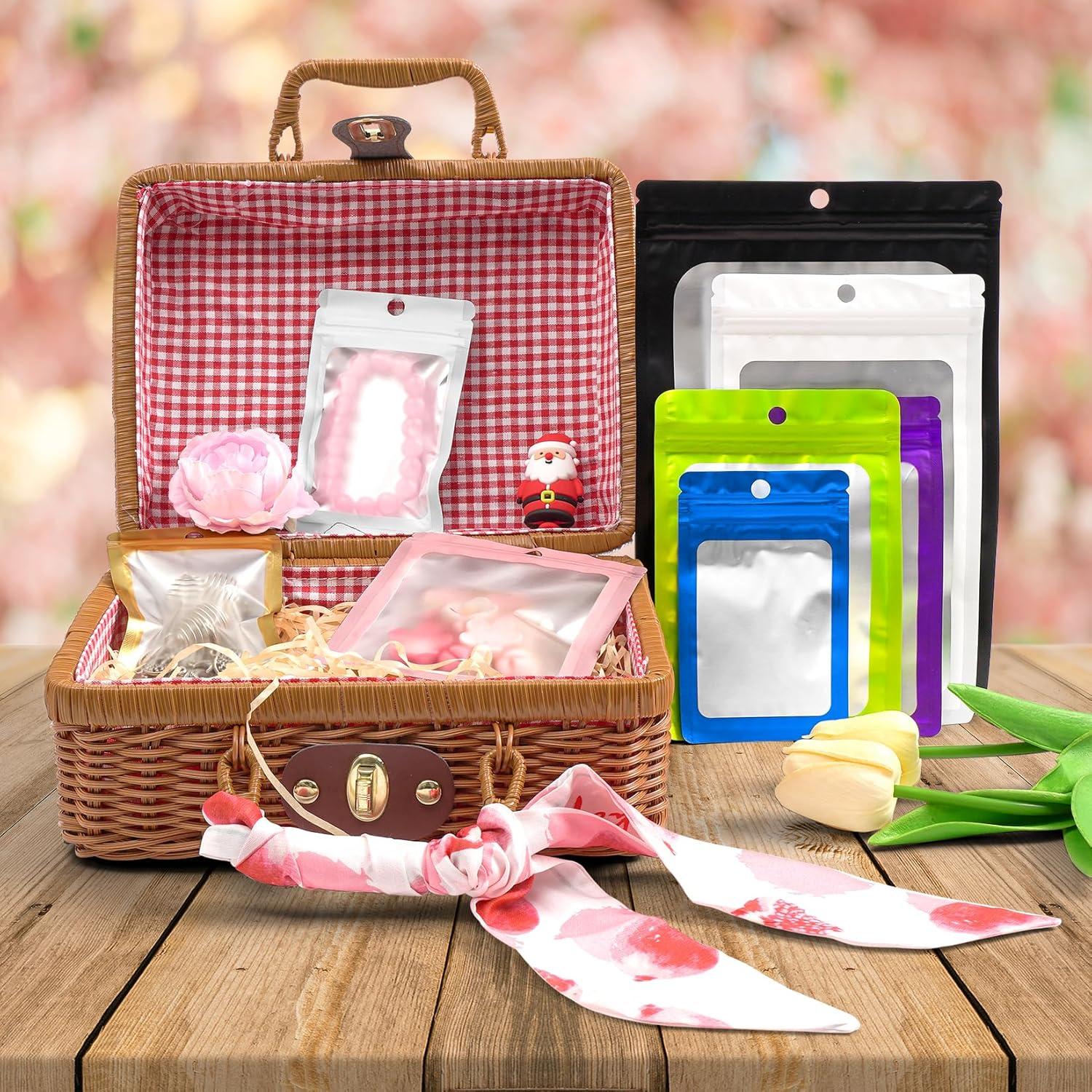 Bolsas Mylar Reutilizables FUNFERY 6.1x9.9 cm 98 Paquete