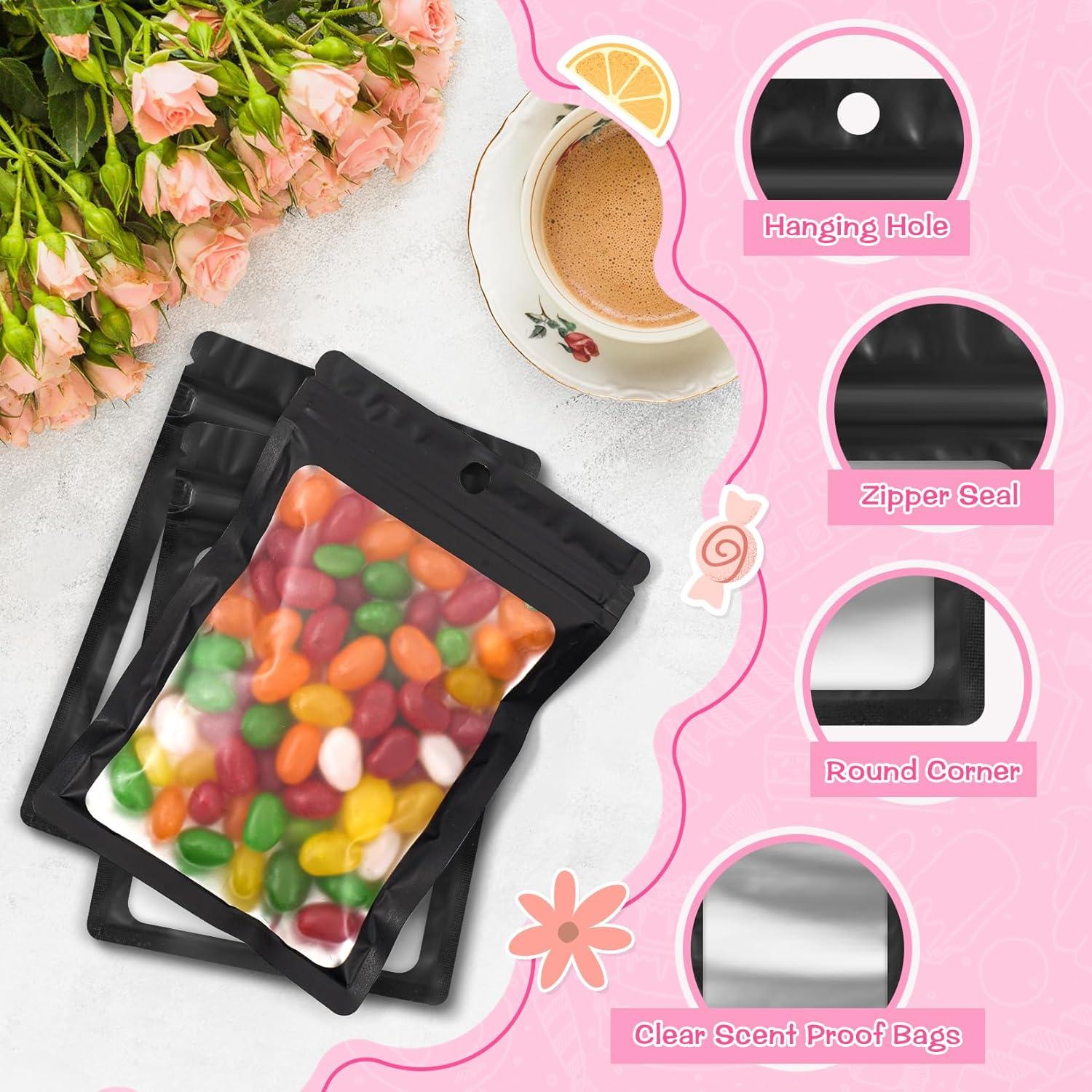 Bolsas Mylar Reutilizables FUNFERY 6.1x9.9 cm 98 Paquete