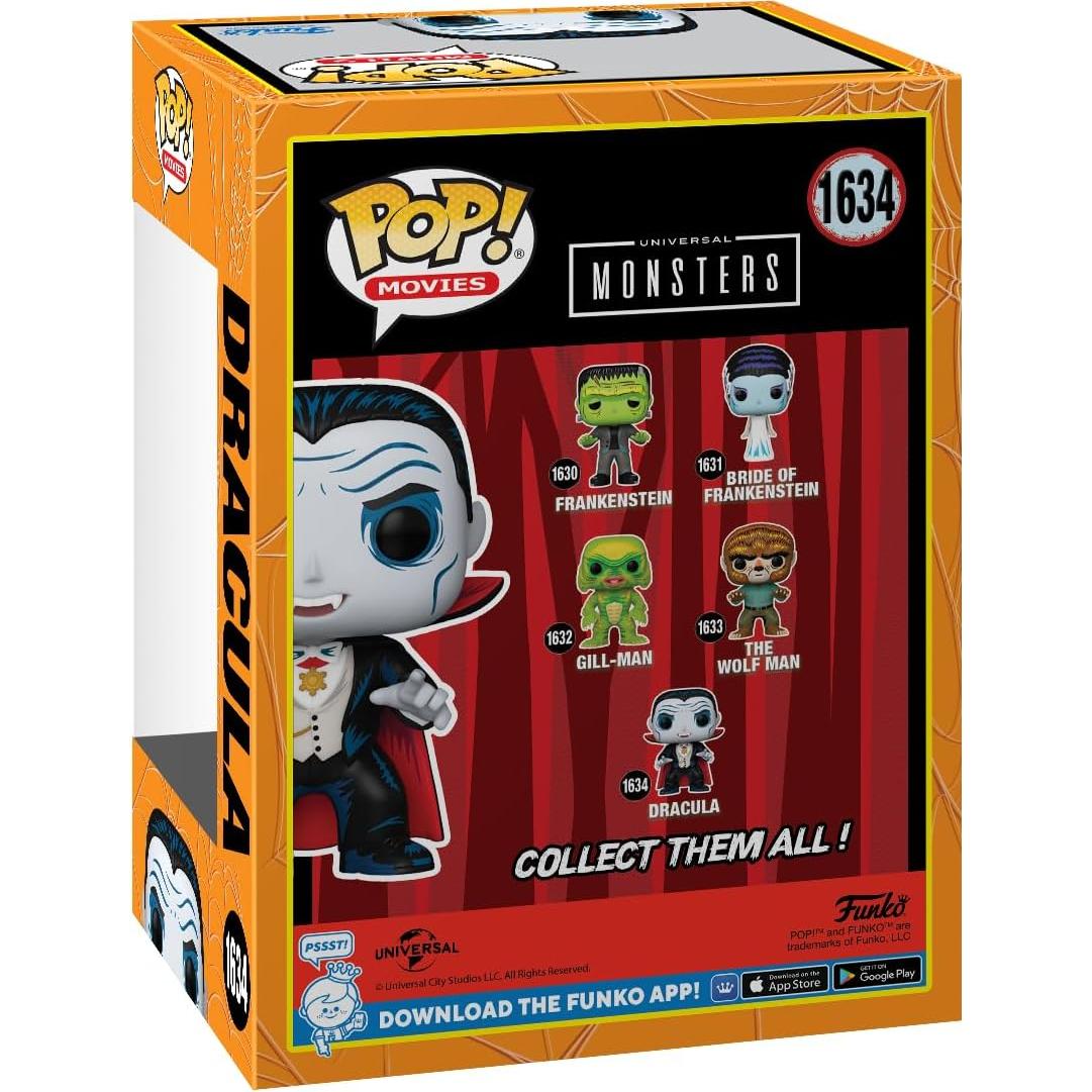 Funko Pop! Drácula Monstruos Universales Figura Vinilo 9.5 cm