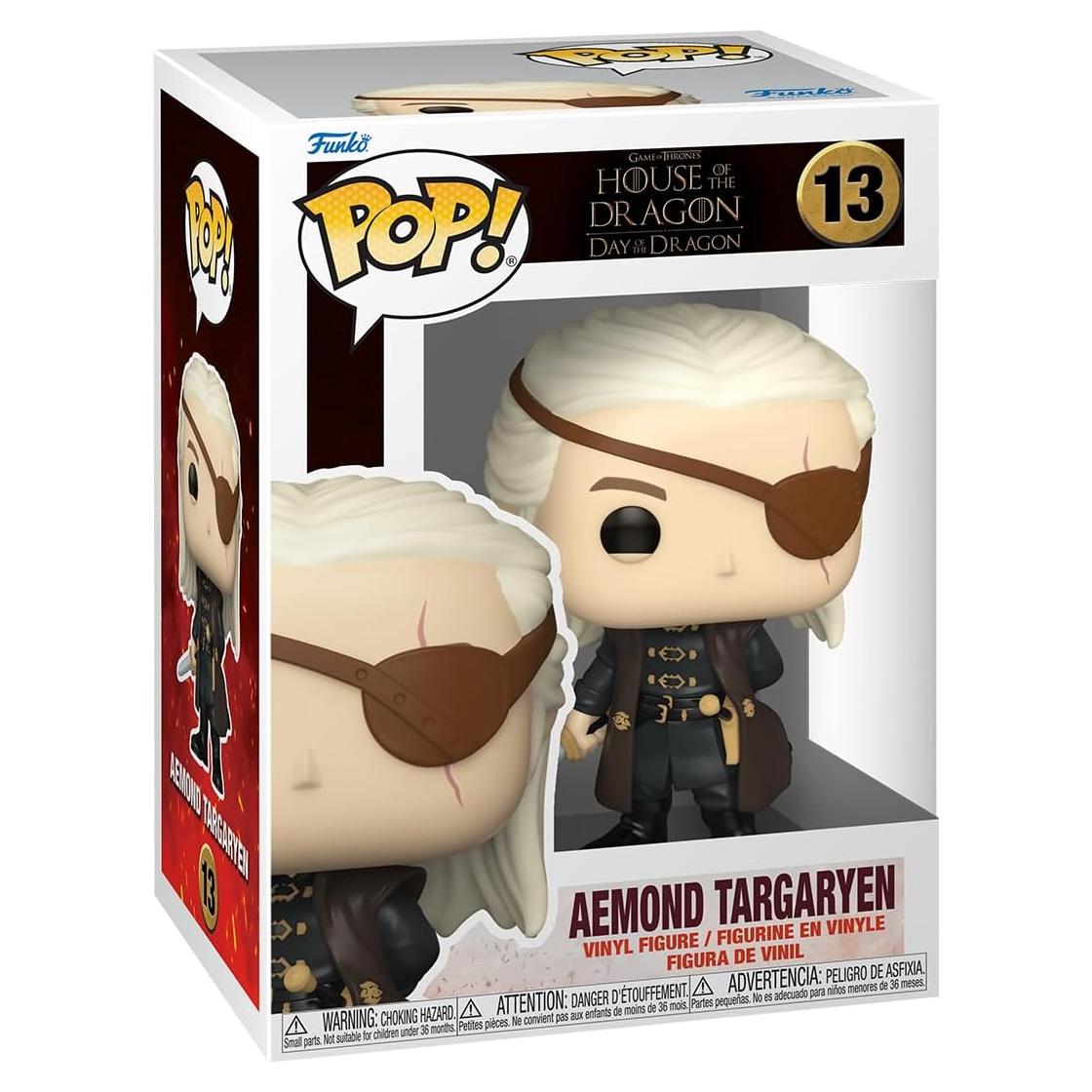 Funko Pop! Aemond Targaryen - La Casa del Dragón - 9.91 cm