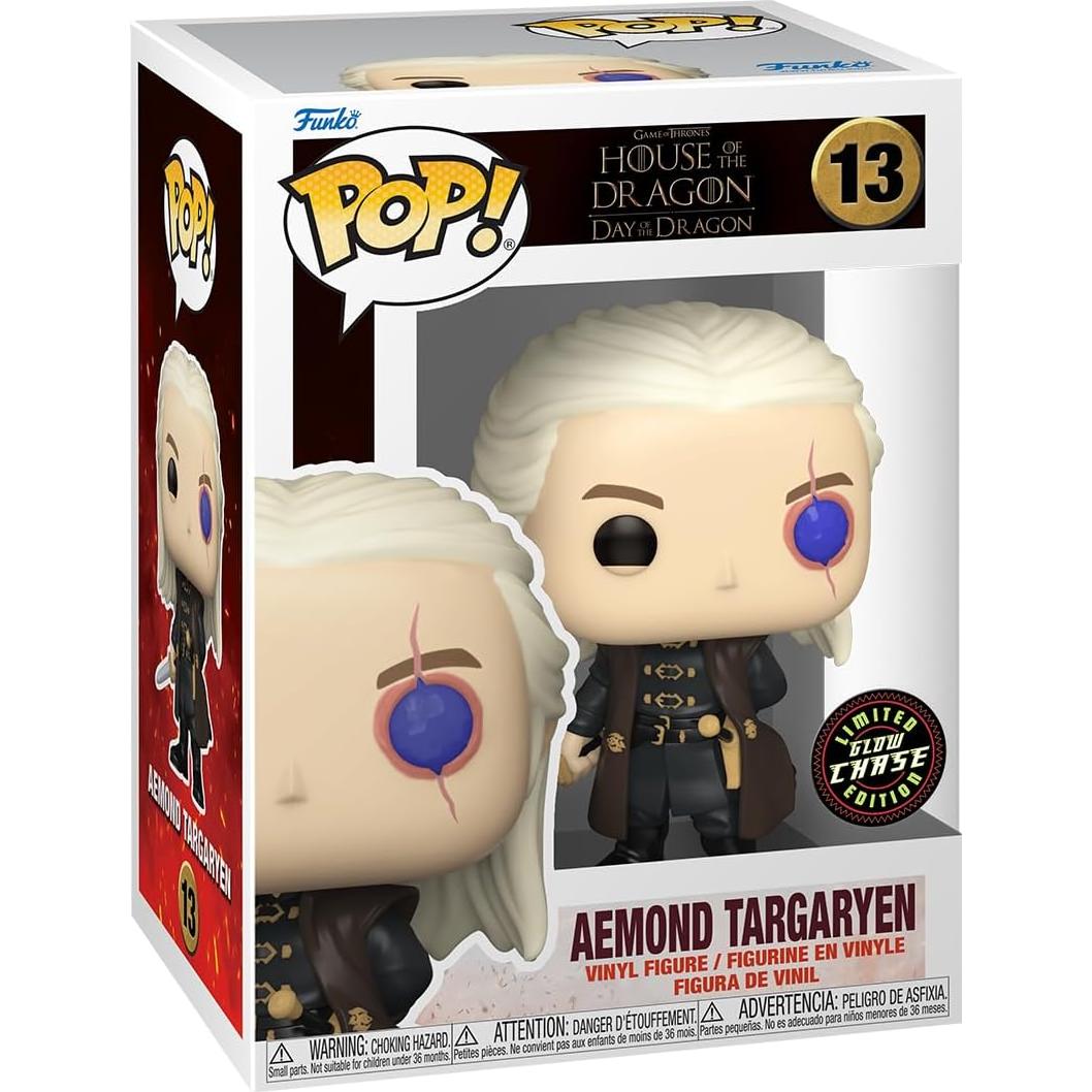 Funko Pop! Aemond Targaryen - La Casa del Dragón - 9.91 cm