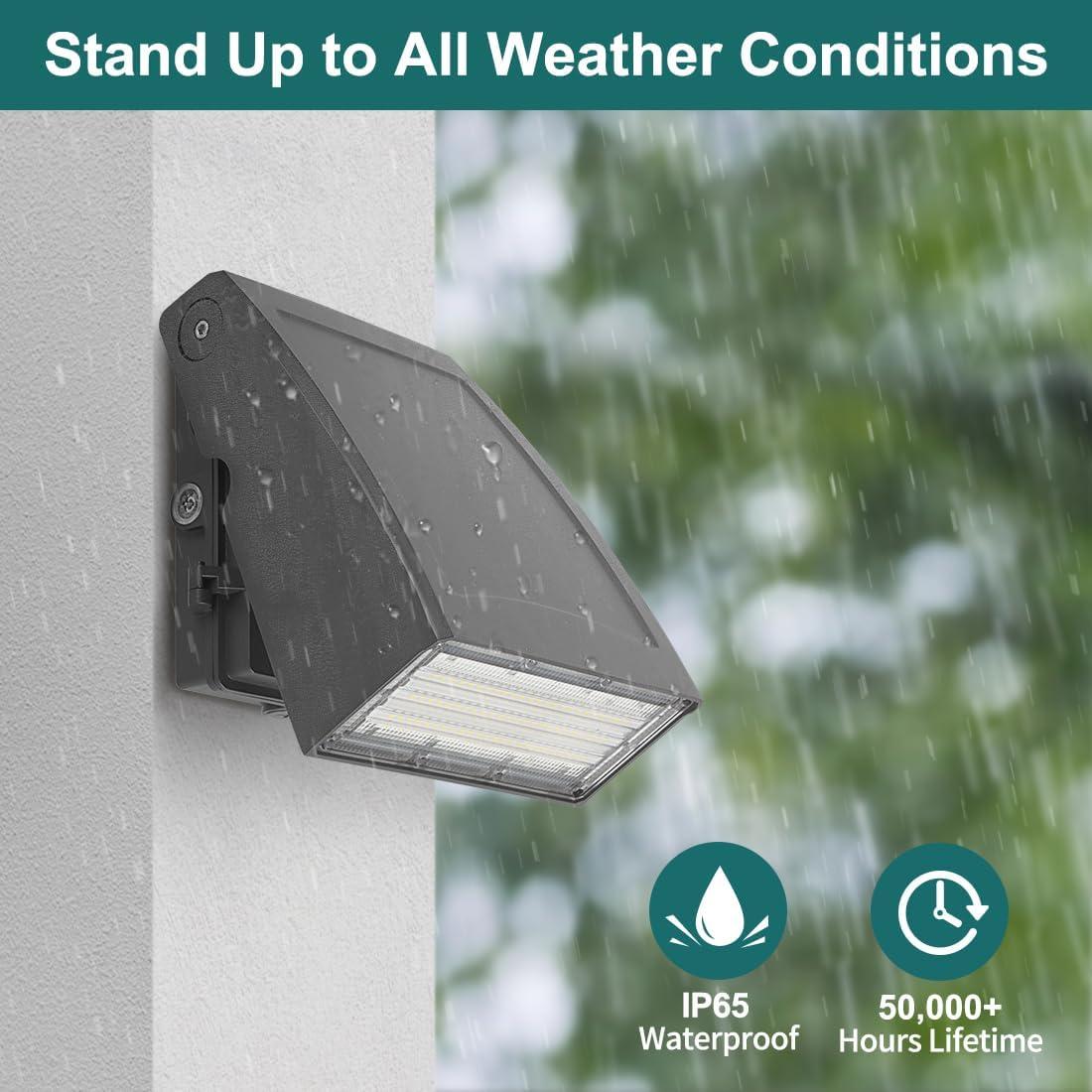 Luz de Pared LED 30W Kadision con Fotocélula Dusk-to-Dawn