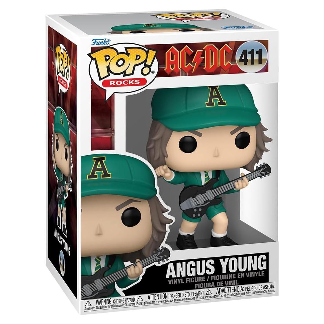Figura Funko Pop AC/DC Angus Young Vinilo 10.32 cm