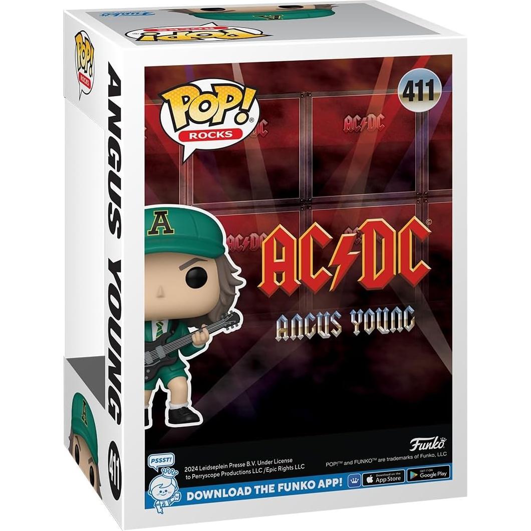 Figura Funko Pop AC/DC Angus Young Vinilo 10.32 cm