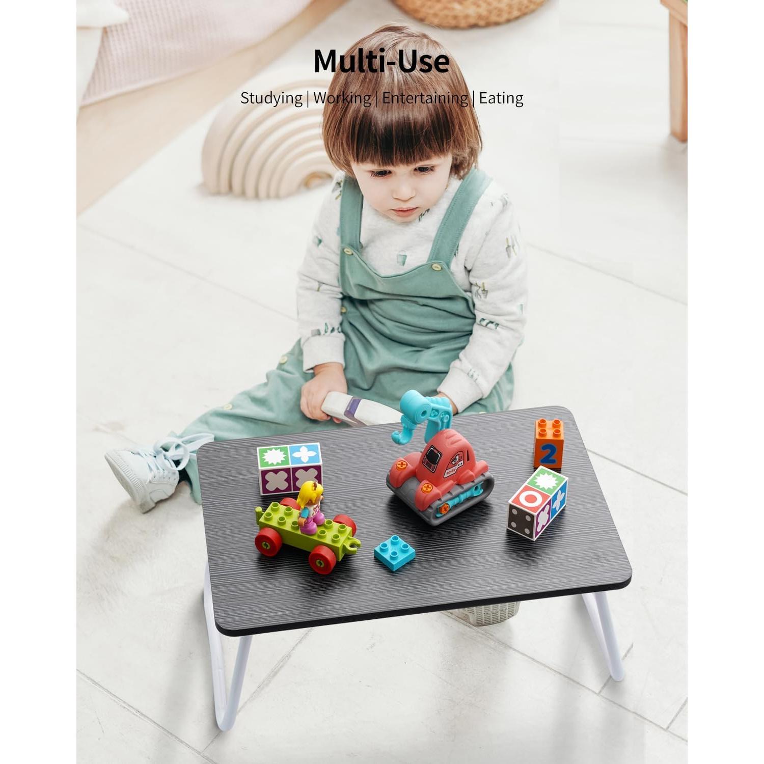 Escritorio Plegable FISYOD para Laptop Negro 29.5x44.5cm