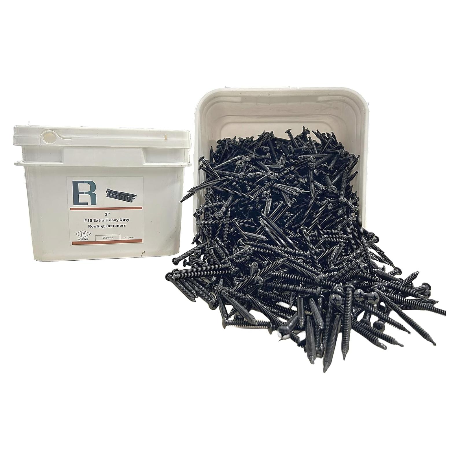 Sujetadores de Techo #15 3" (1000pc) Essential Roofing Supply