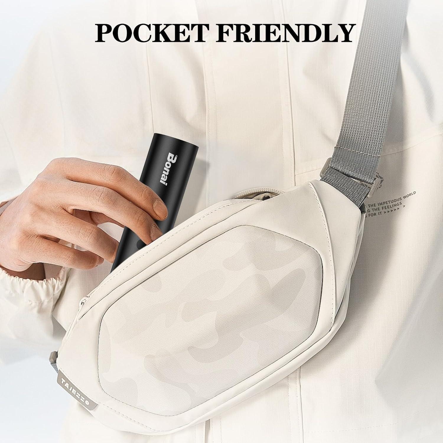 Cargador Portátil BONAI 5000mAh Ultra-Compacto Negro