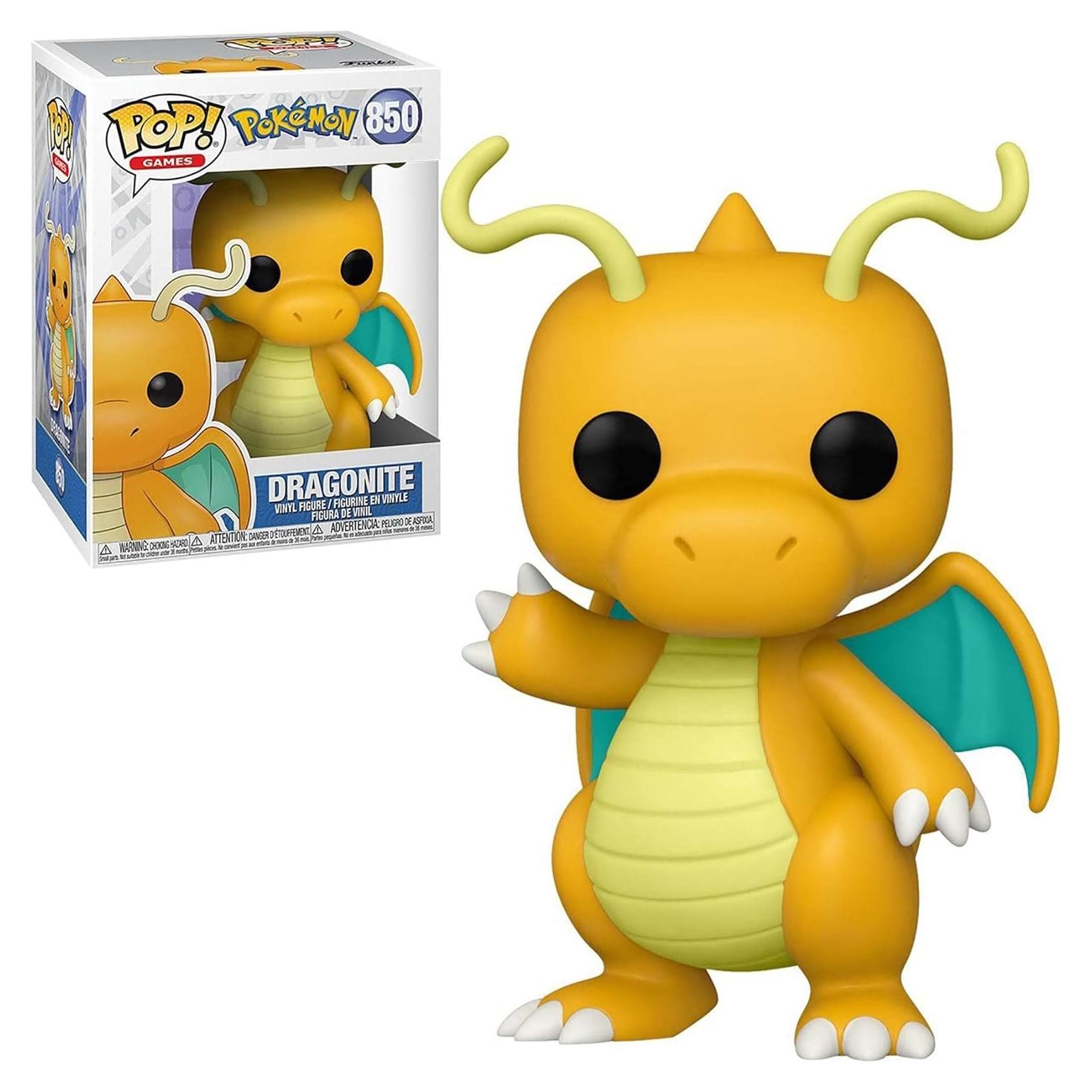 Funko Pop Dragonite Pokémon - Figura de Vinilo 9.5 cm